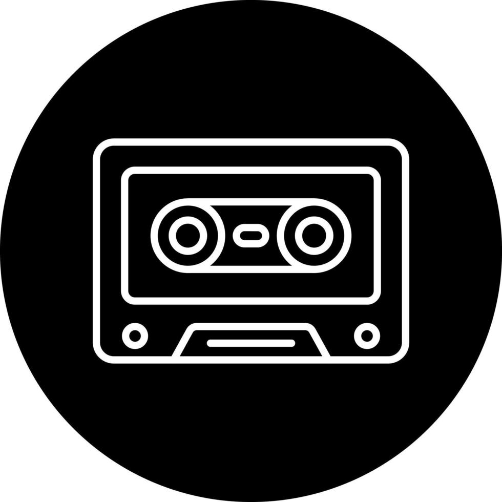 cassette Vector Icon Style