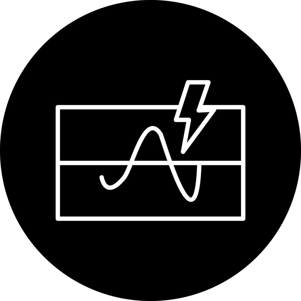 electrical threshold Vector Icon Style