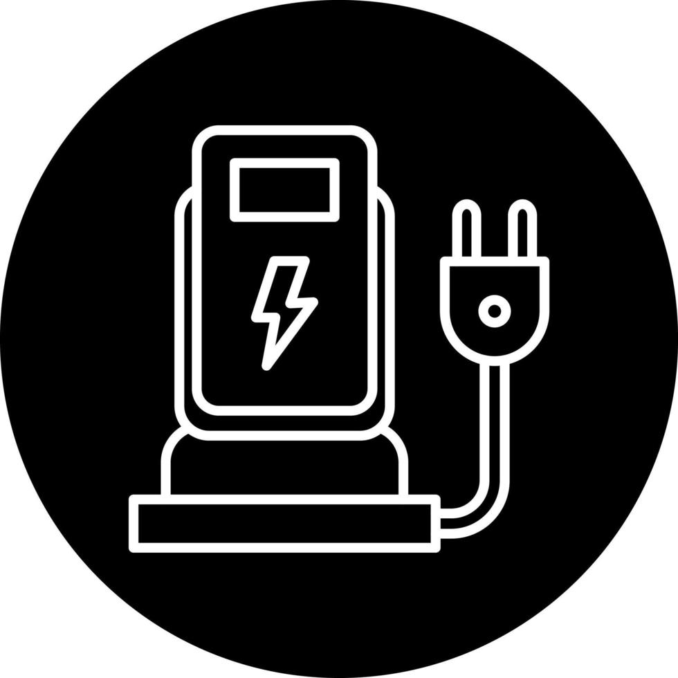 charging station Vector Icon Style