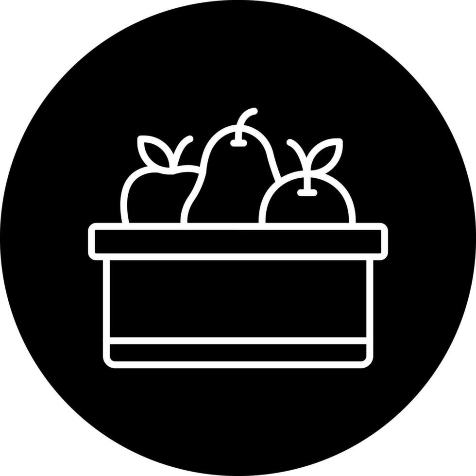 Fruta vector icono estilo