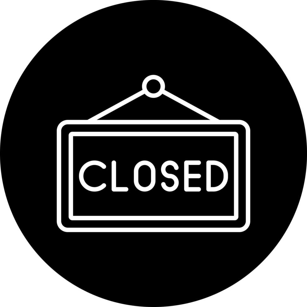 closed tag Vector Icon Style