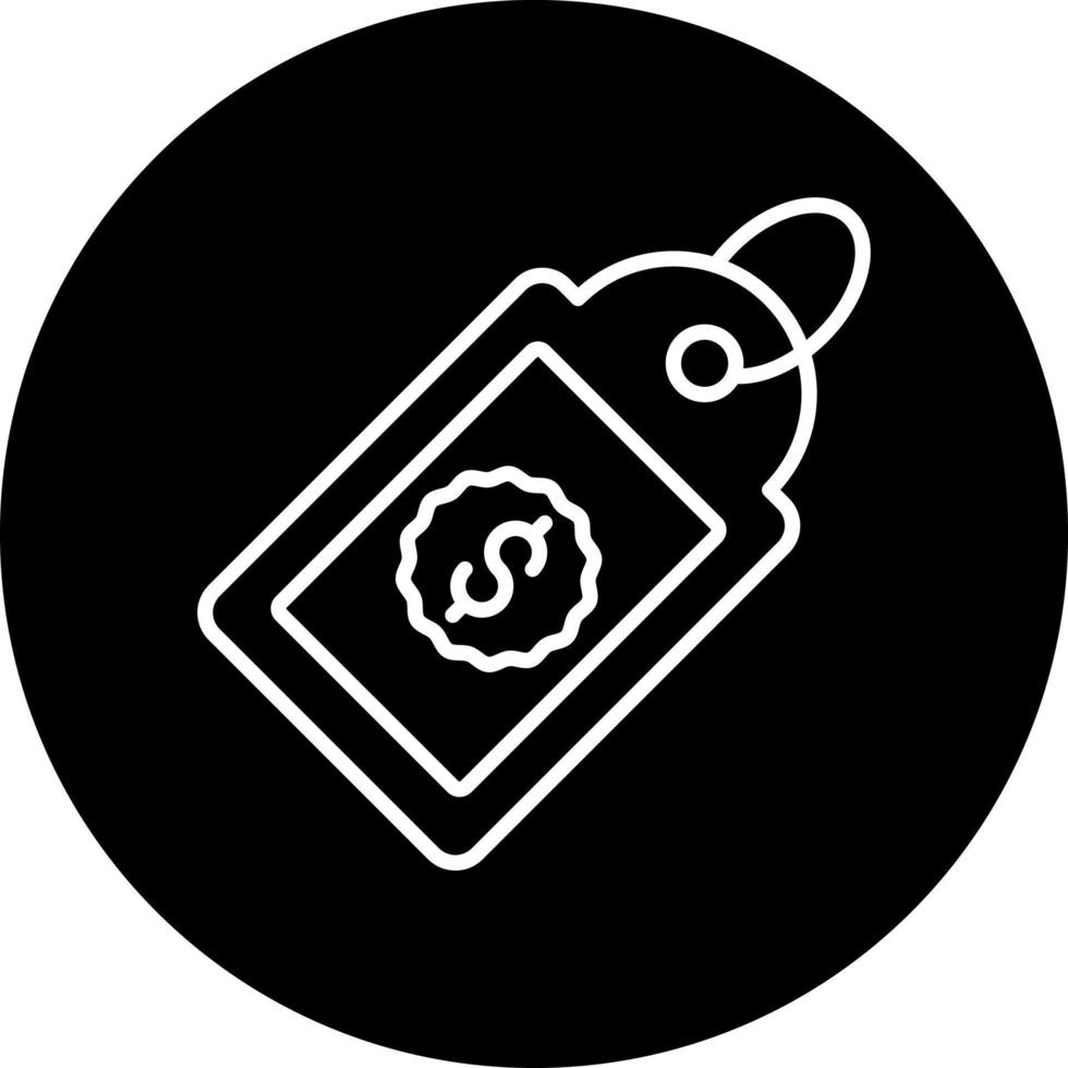 price tag Vector Icon Style