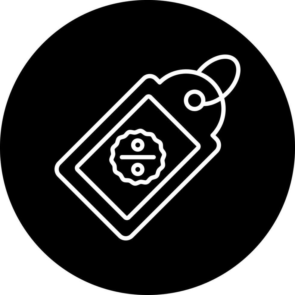 discount tag Vector Icon Style