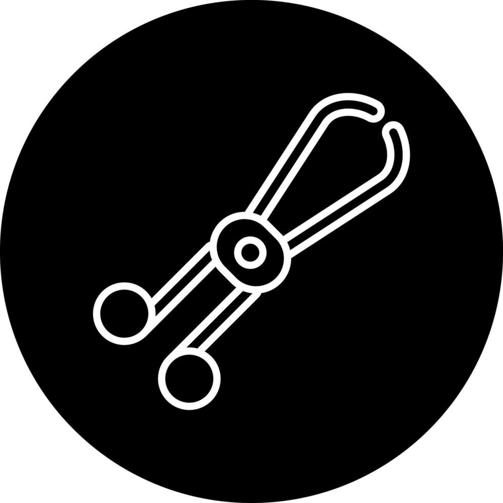 forceps Vector Icon Style