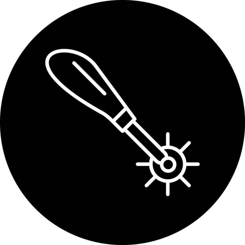 tracing wheel Vector Icon Style