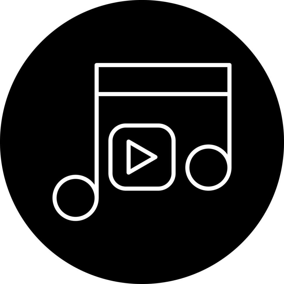 music Vector Icon Style