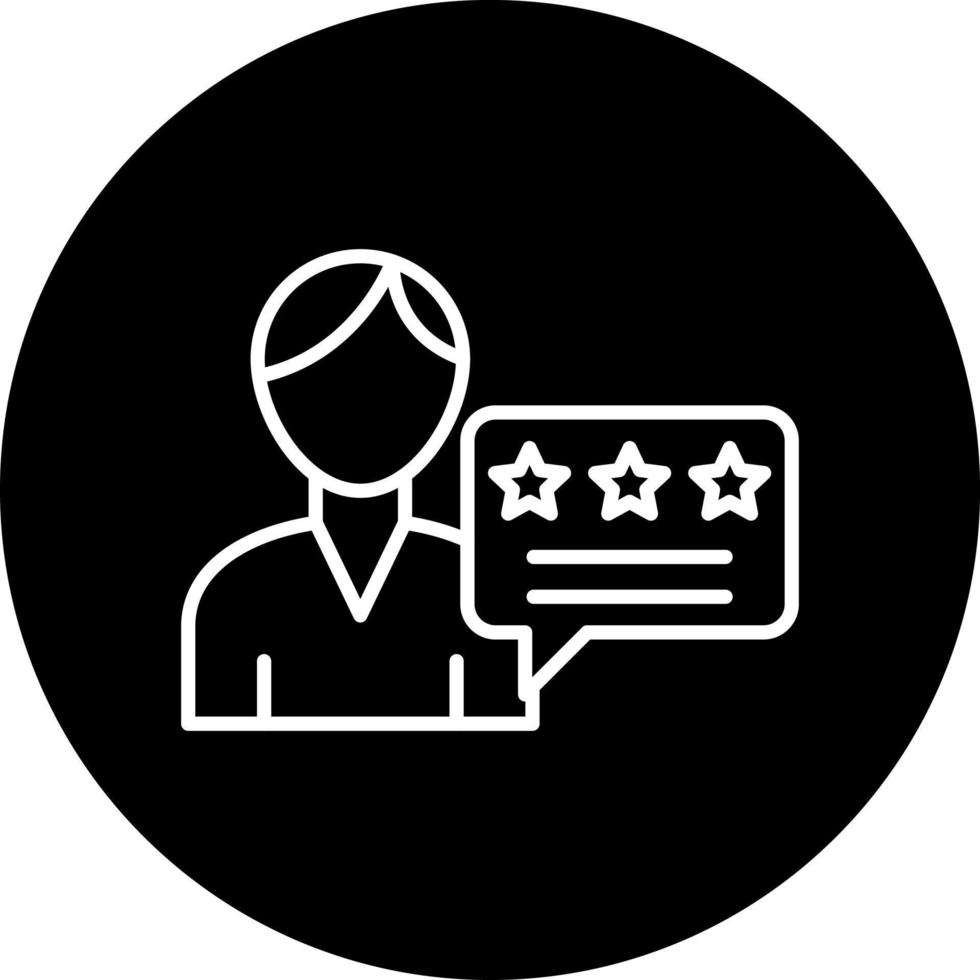testimonial Vector Icon Style