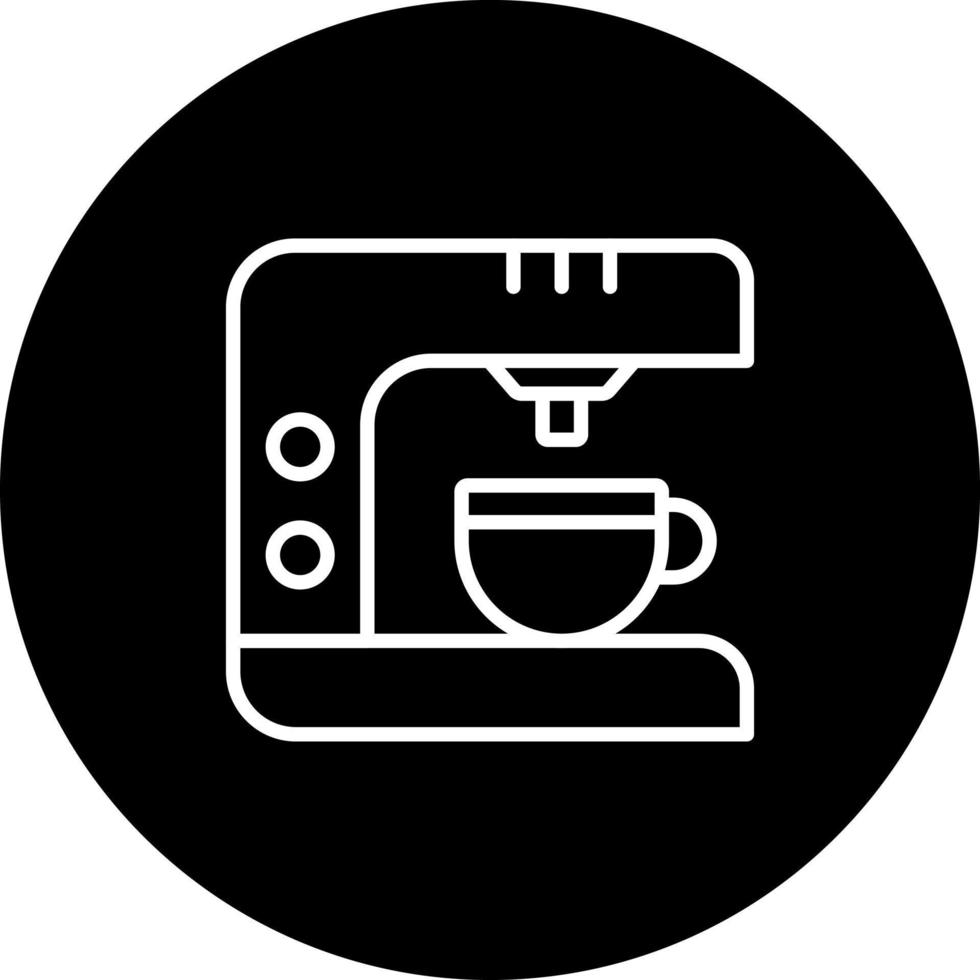 café fabricante vector icono estilo