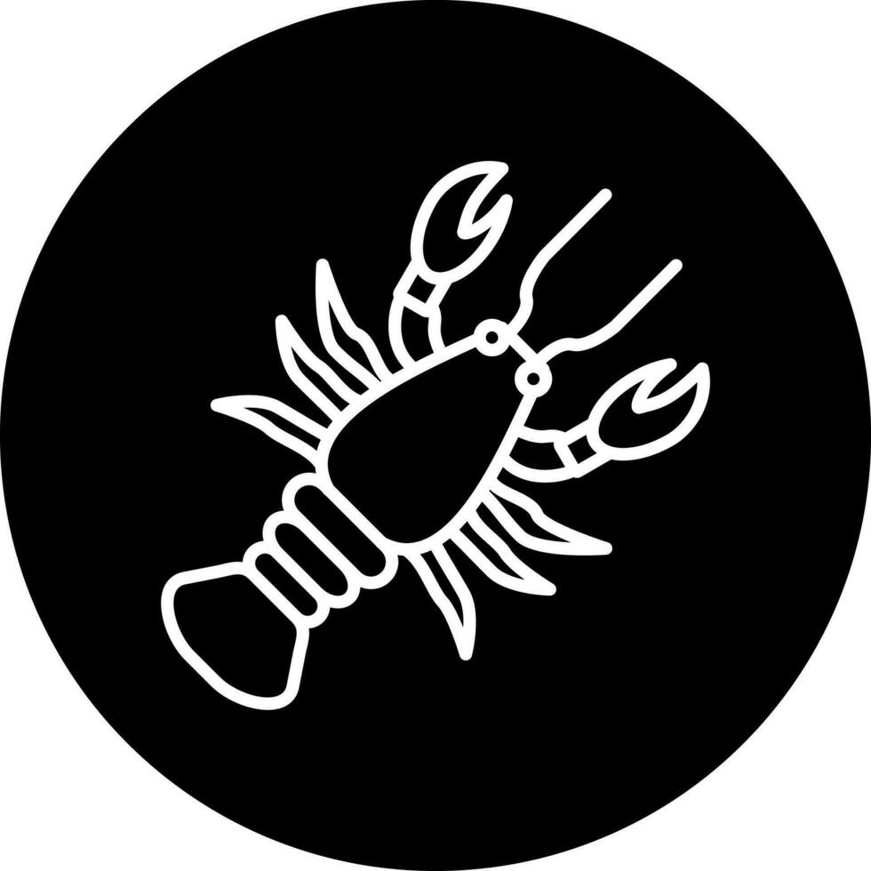 lobster Vector Icon Style