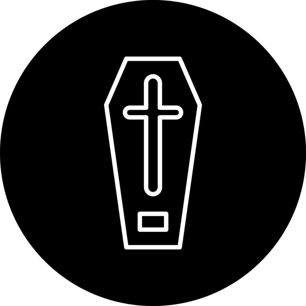 coffin Vector Icon Style