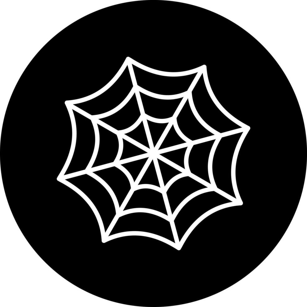 spiderweb Vector Icon Style