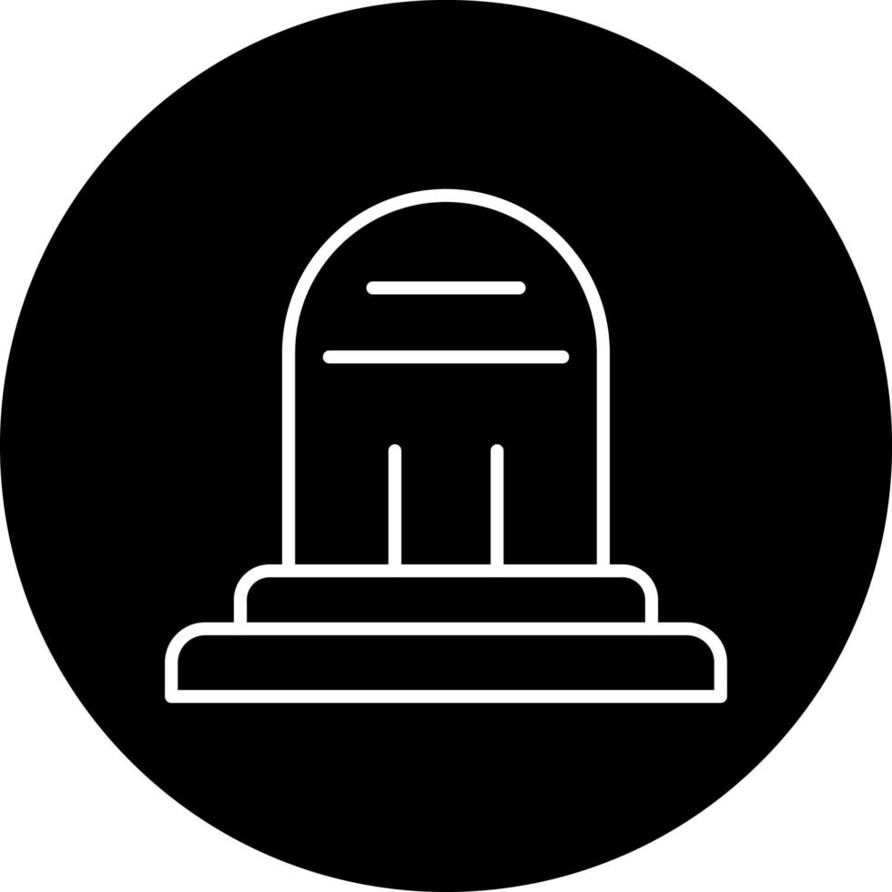 headstone Vector Icon Style