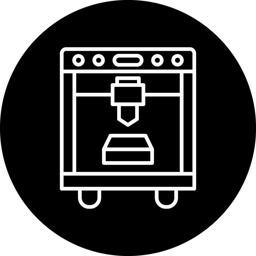 3D Printing Vector Icon Style