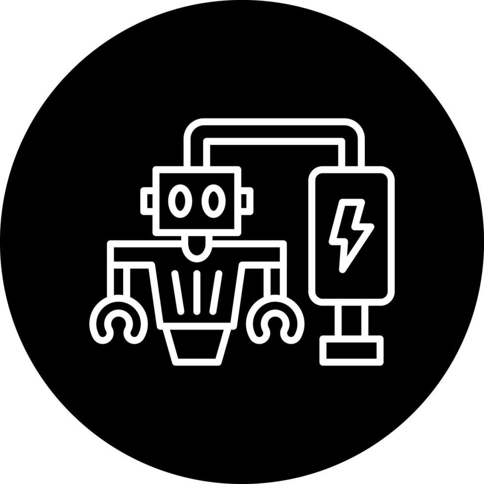 Charger Vector Icon Style