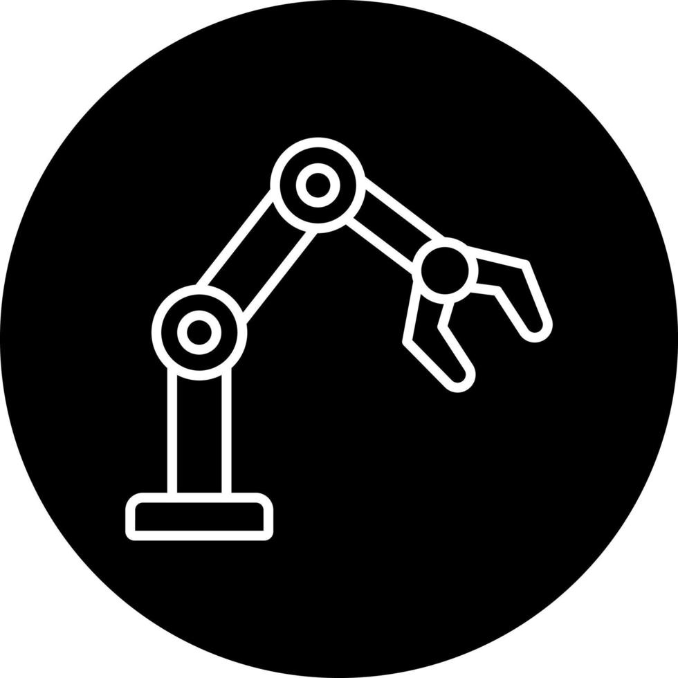 robotic arm Vector Icon Style