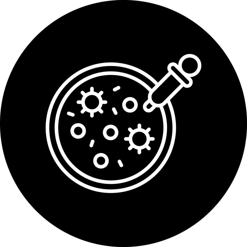 petri dish Vector Icon Style