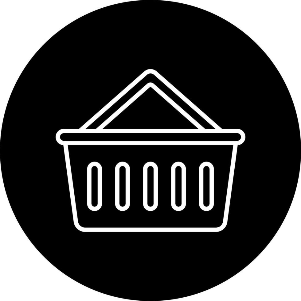 shopping basket Vector Icon Style