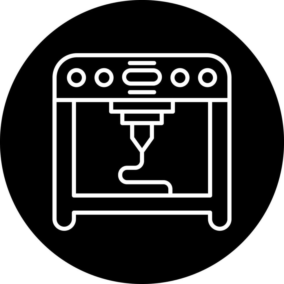 3D Printing Vector Icon Style