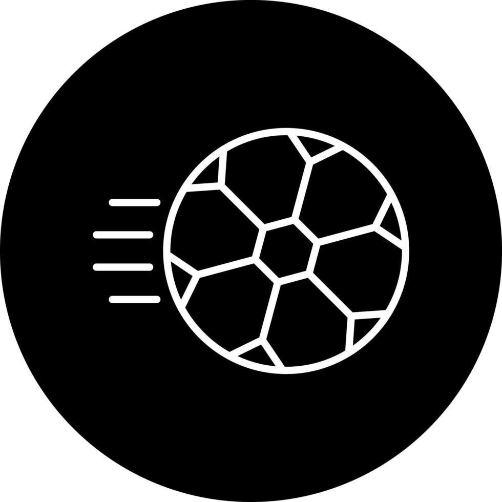 Fast Ball Vector Icon Style