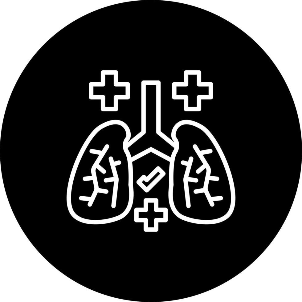 Respiratory Care Vector Icon Style