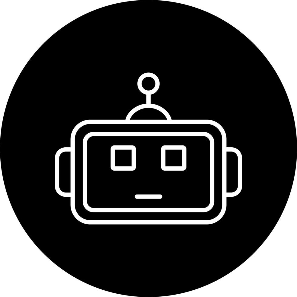 Robotics Eye Vector Icon Style