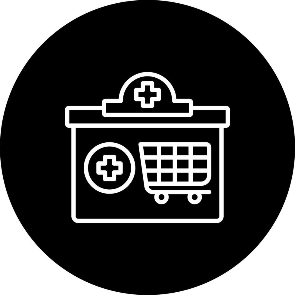 Medical Ecommerce Vector Icon Style