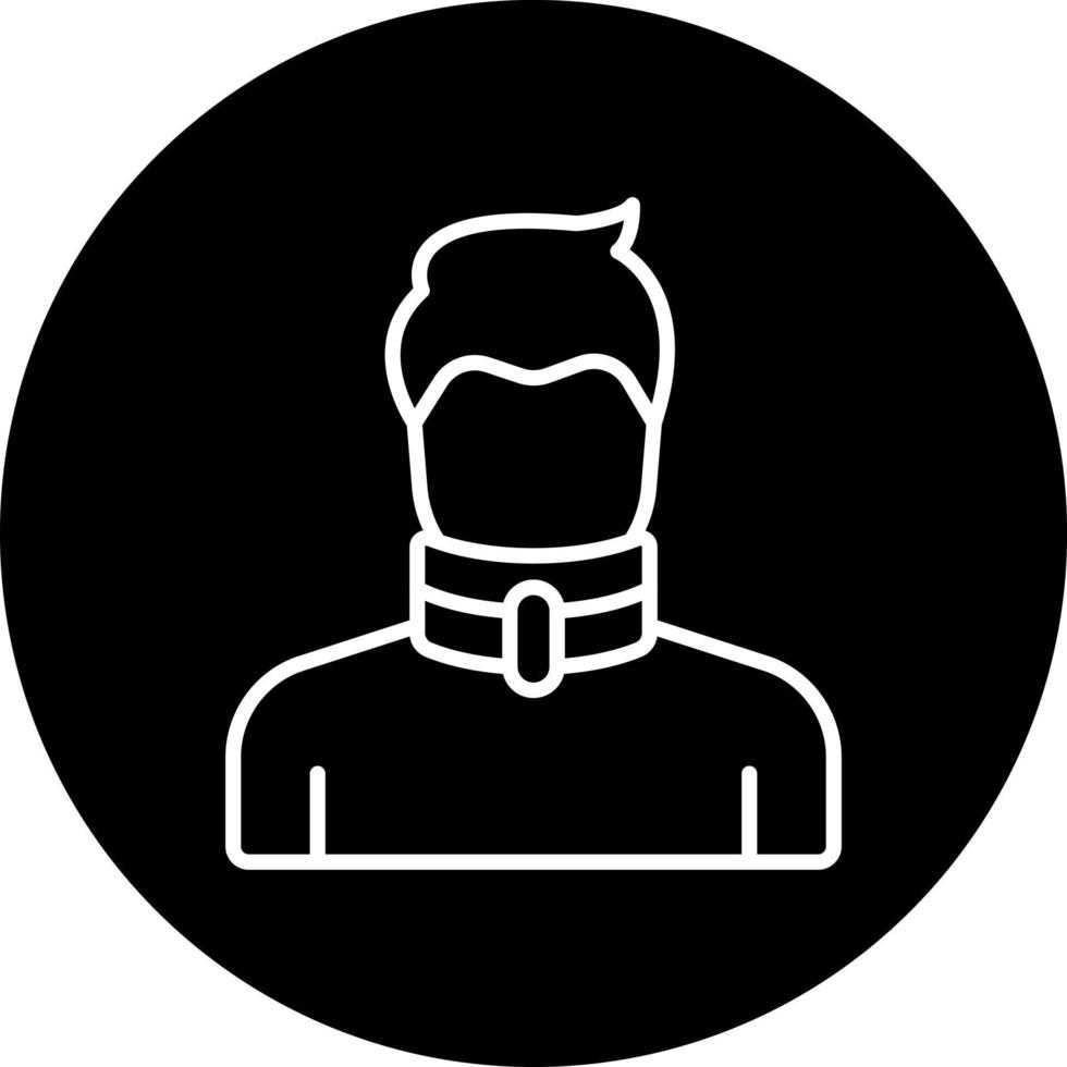 Broken Neck Vector Icon Style