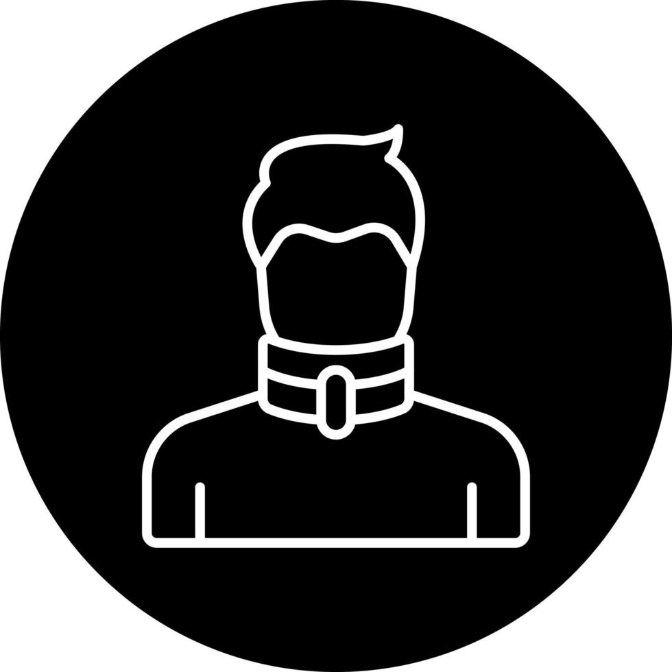 Broken Neck Vector Icon Style