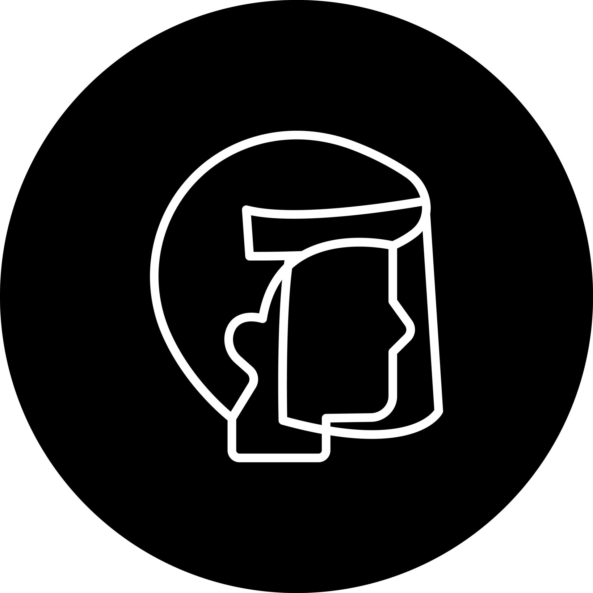 Face Shield Vector Icon Style 22548363 Vector Art at Vecteezy
