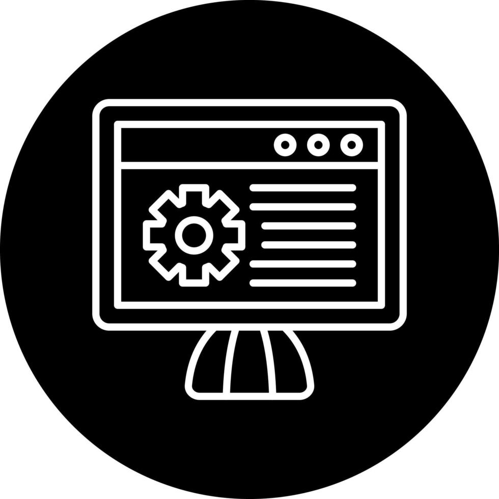 Development Vector Icon Style