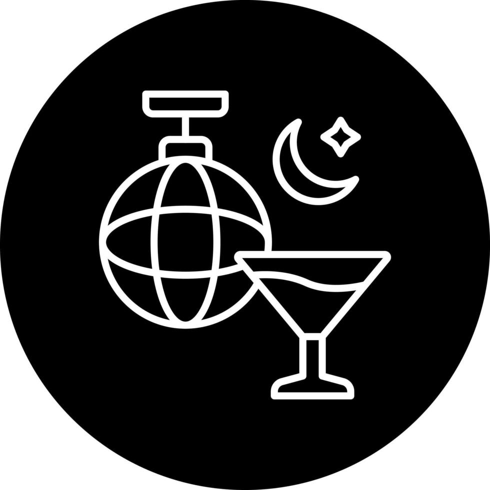 Nightlife Vector Icon Style