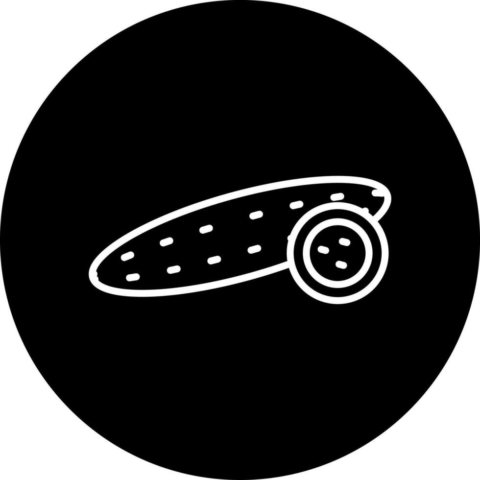 Cucumber Vector Icon Style