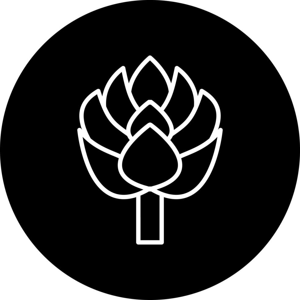 Artichoke Vector Icon Style