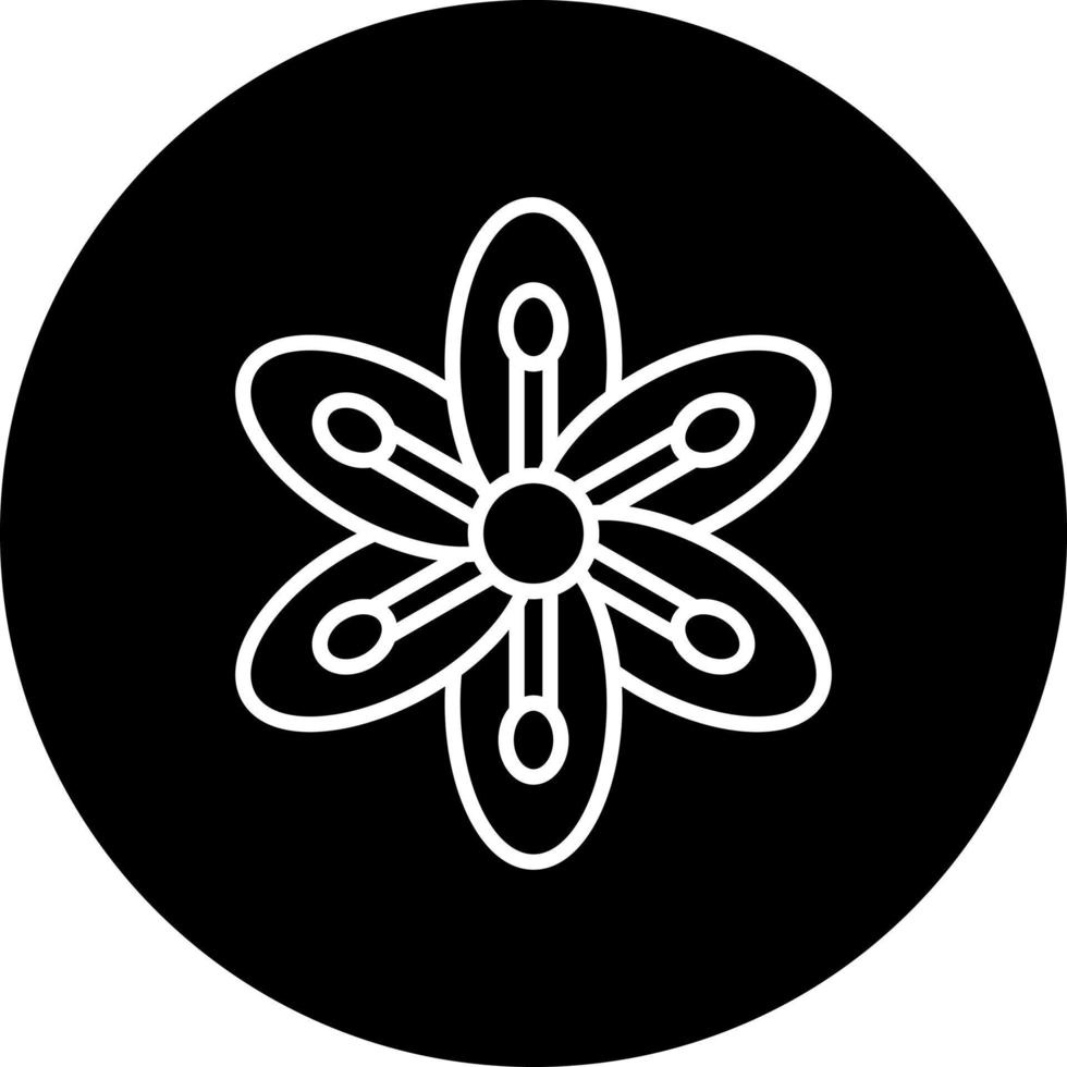 Tiger Lily Vector Icon Style