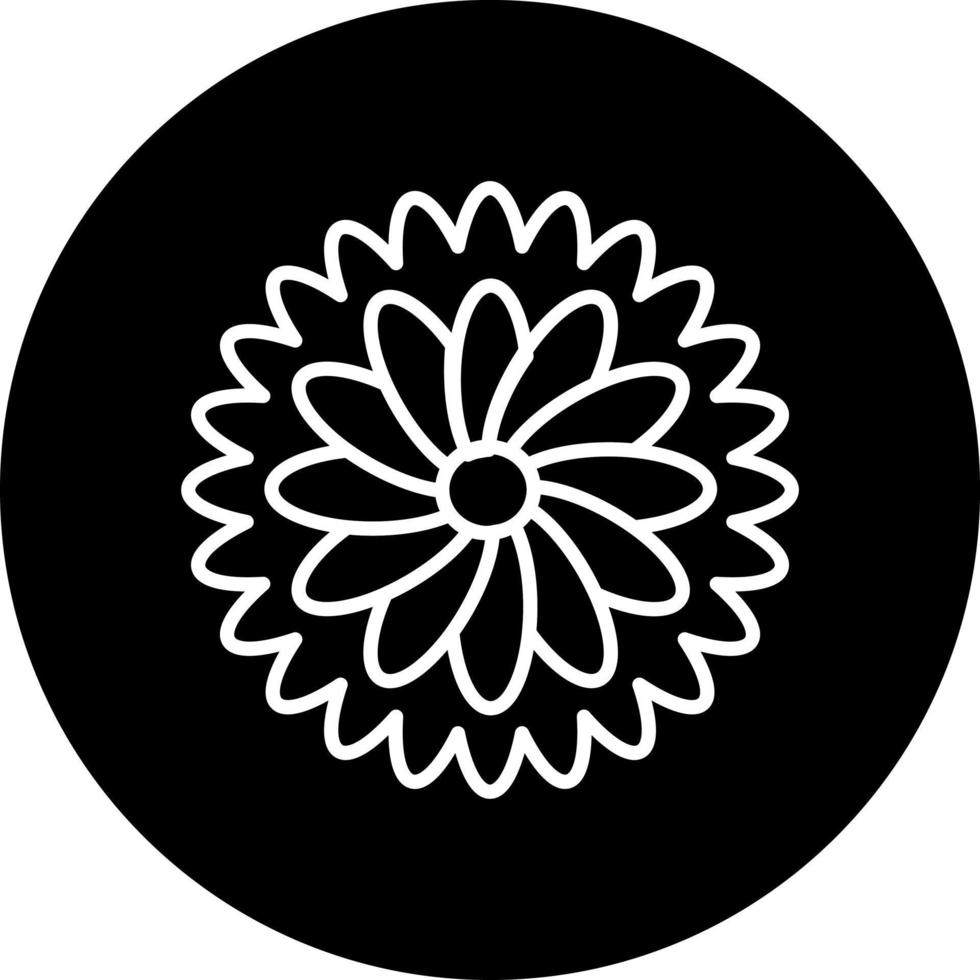 Chamomile Vector Icon Style