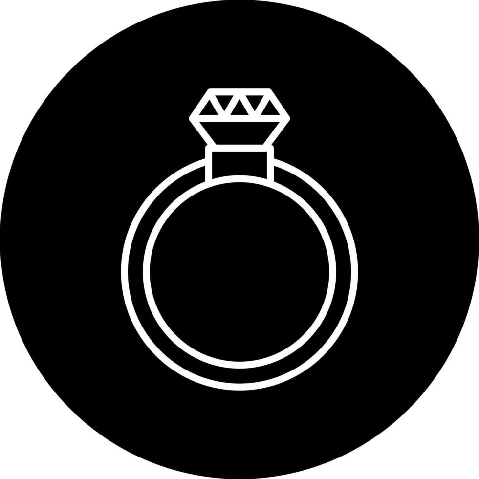anillos vector icono estilo