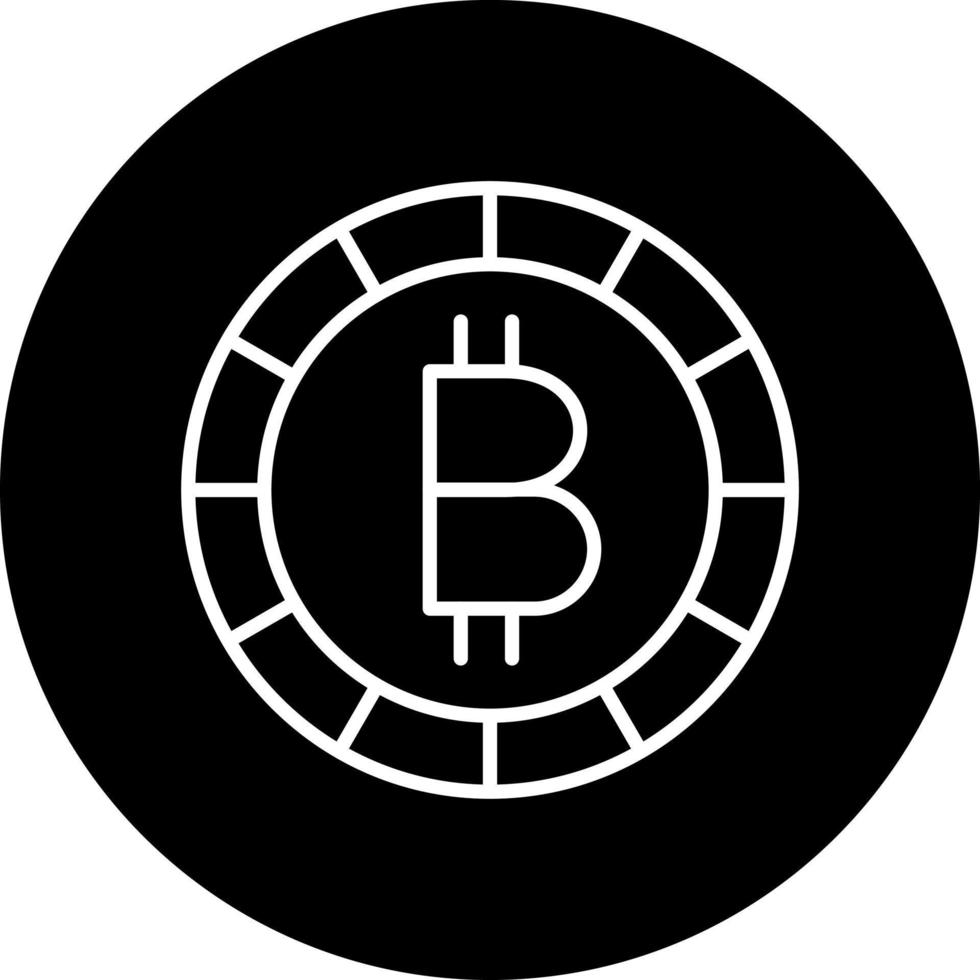 Bitcoin Vector Icon Style