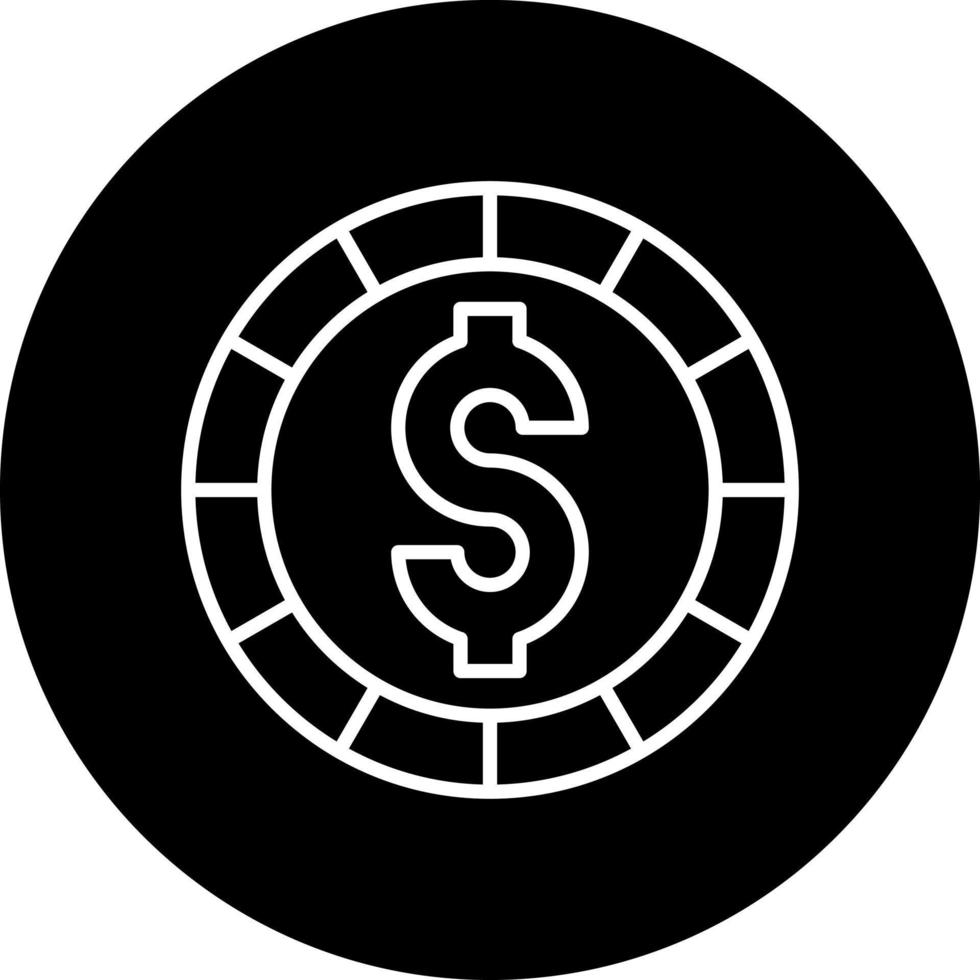 Coin Vector Icon Style