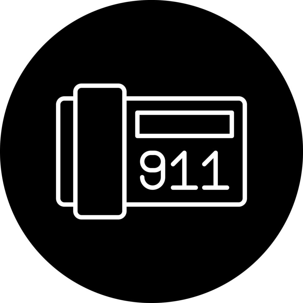 911 Vector Icon Style