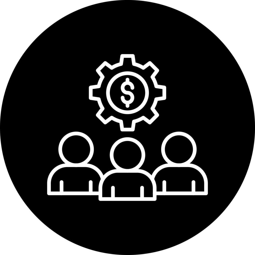 Business Team Vector Icon Style