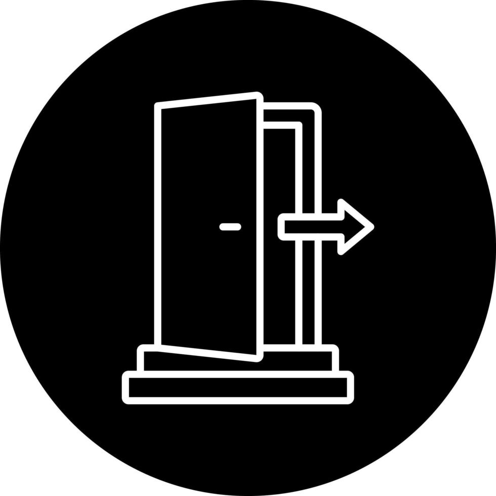 Exit Vector Icon Style