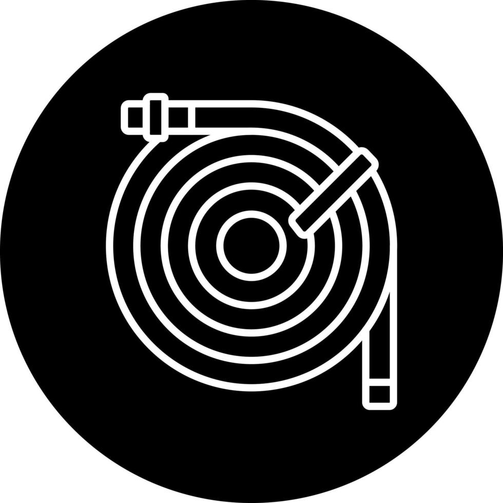 Garden Hose Vector Icon Style