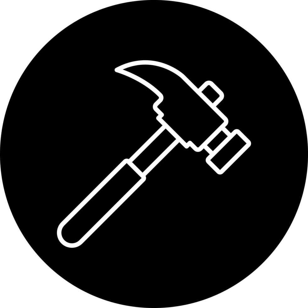 Hammer Vector Icon Style