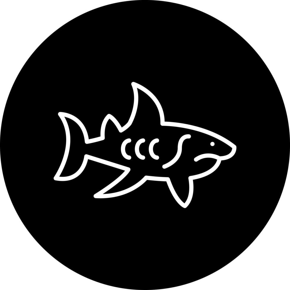 Shark Vector Icon Style