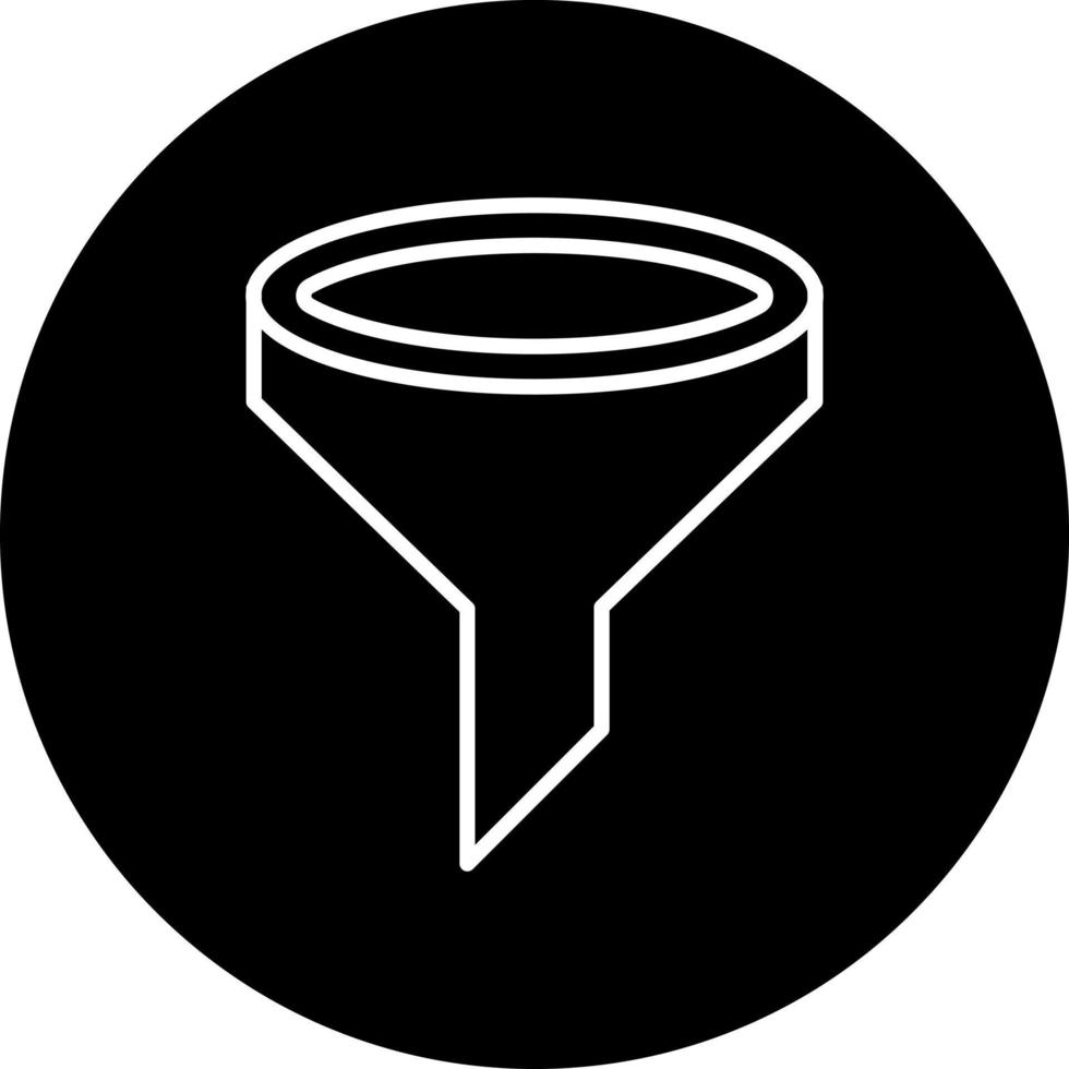 Funnel Vector Icon Style