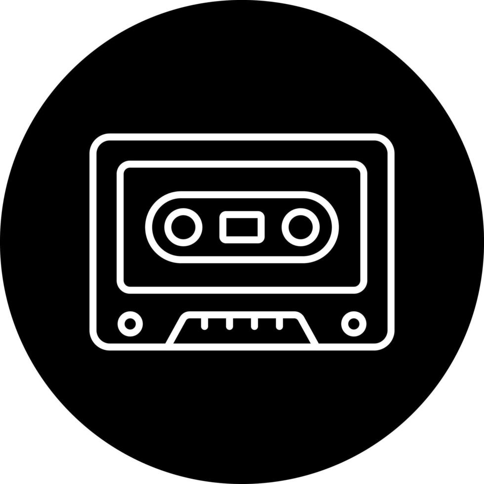 Cassette Vector Icon Style