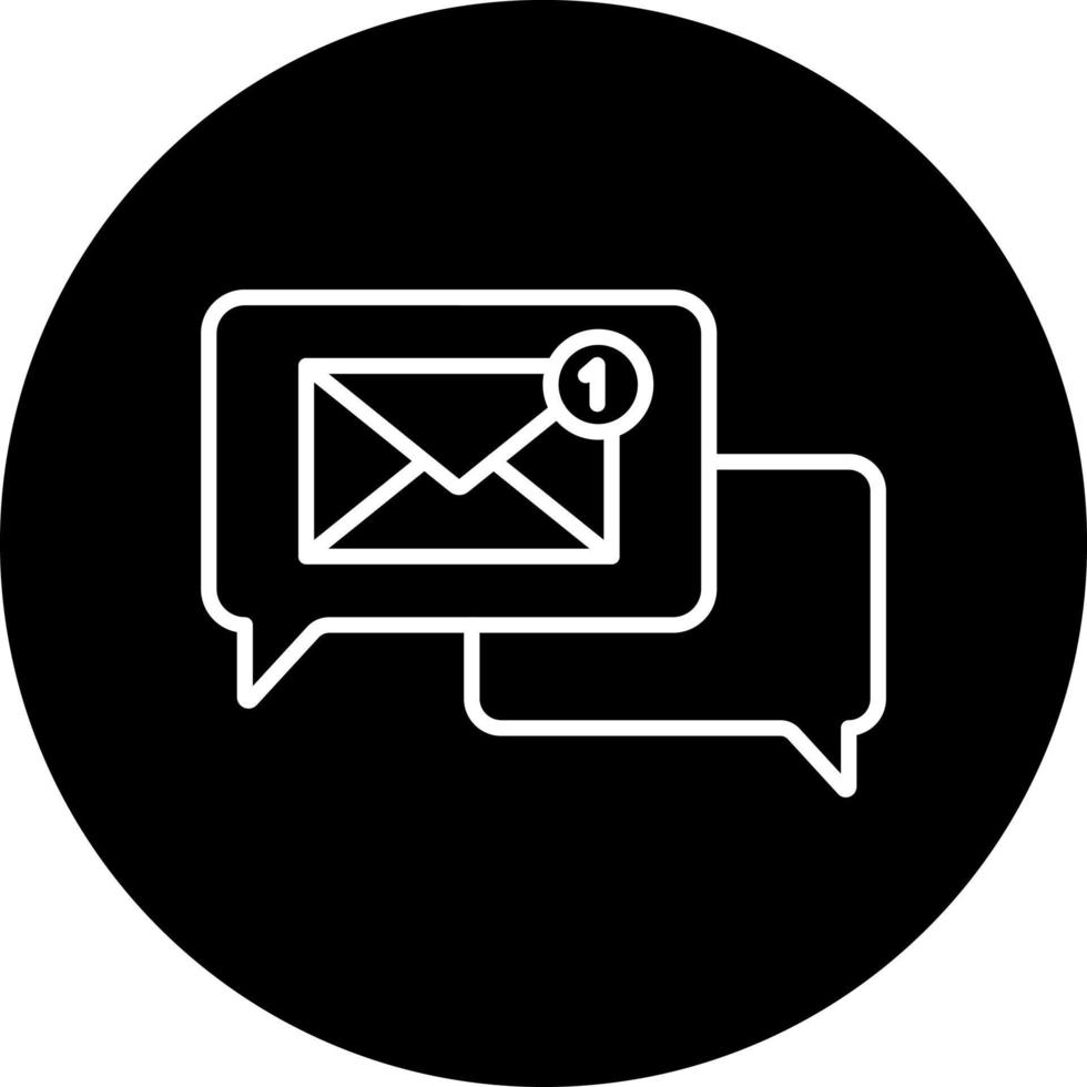 Message Vector Icon Style