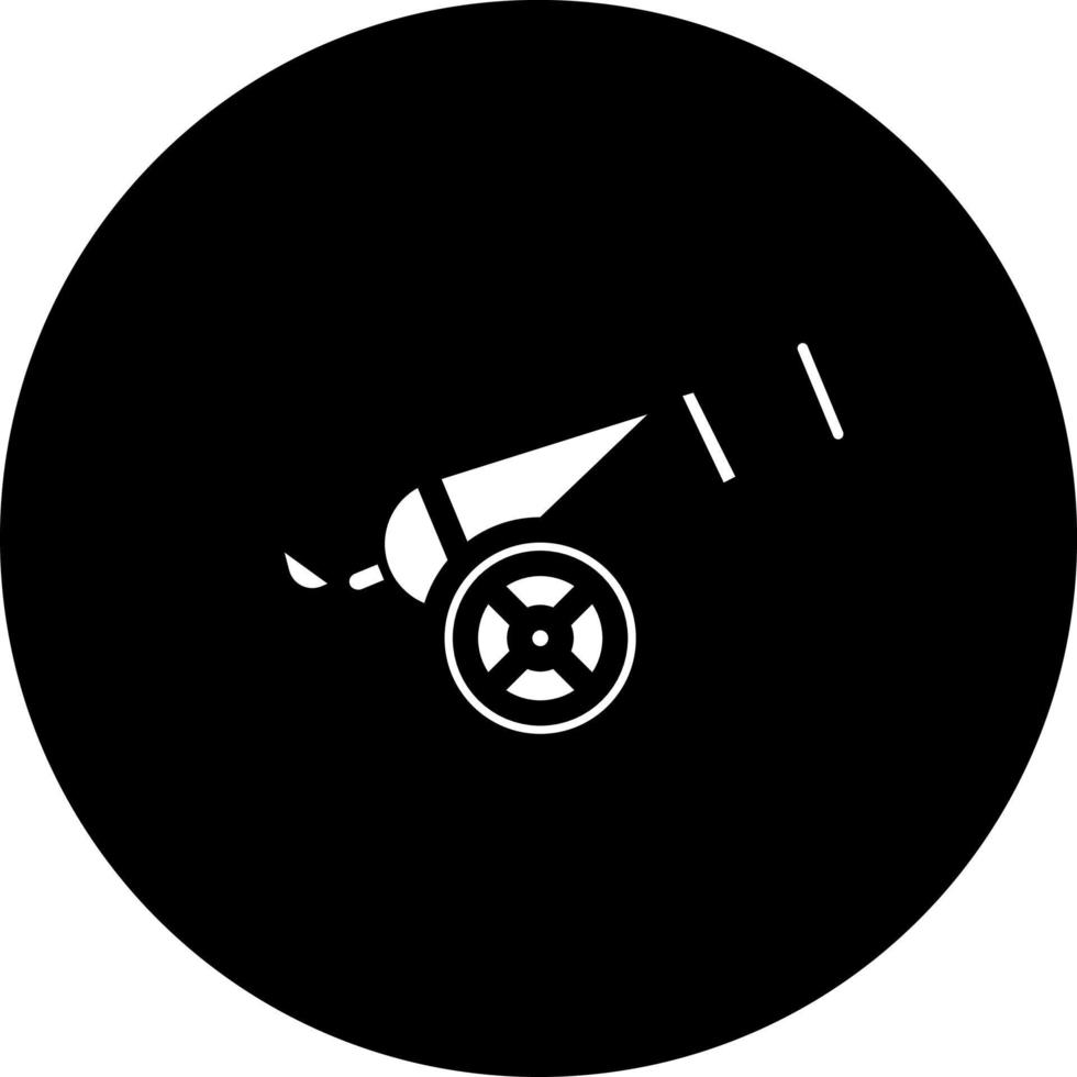 Cannon Vector Icon Style