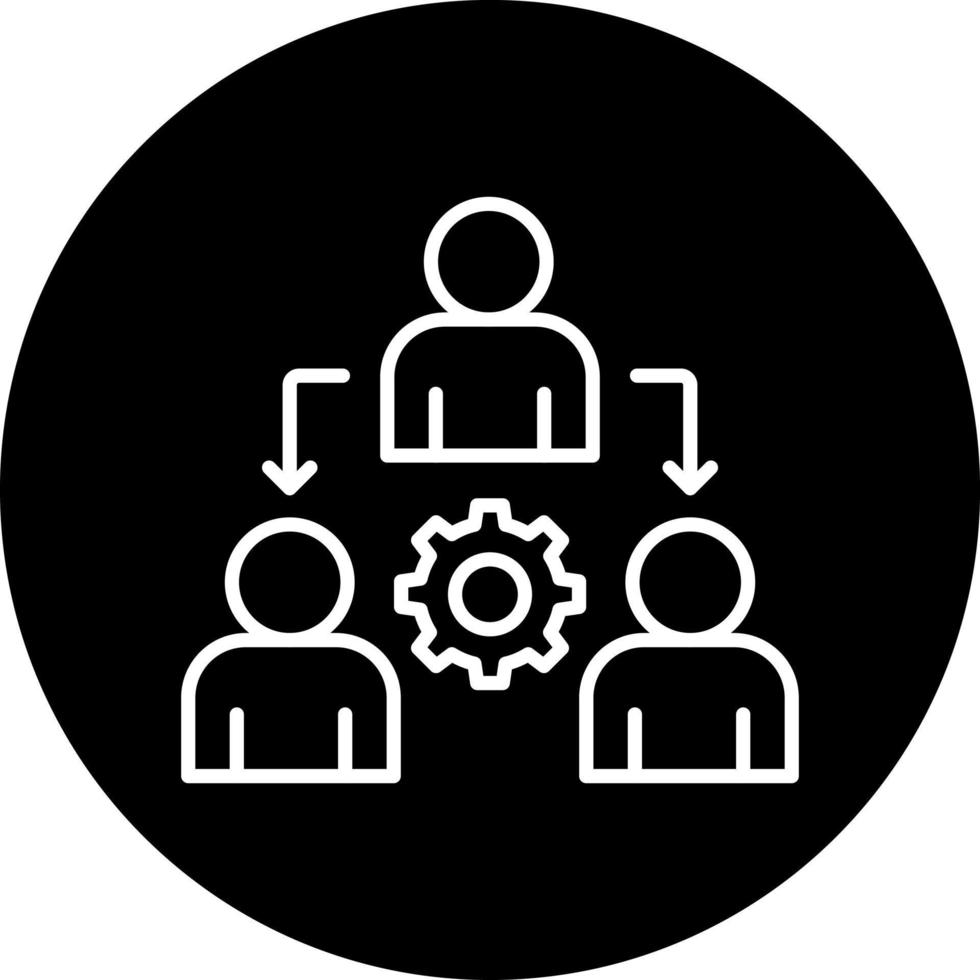 Delegate Vector Icon Style