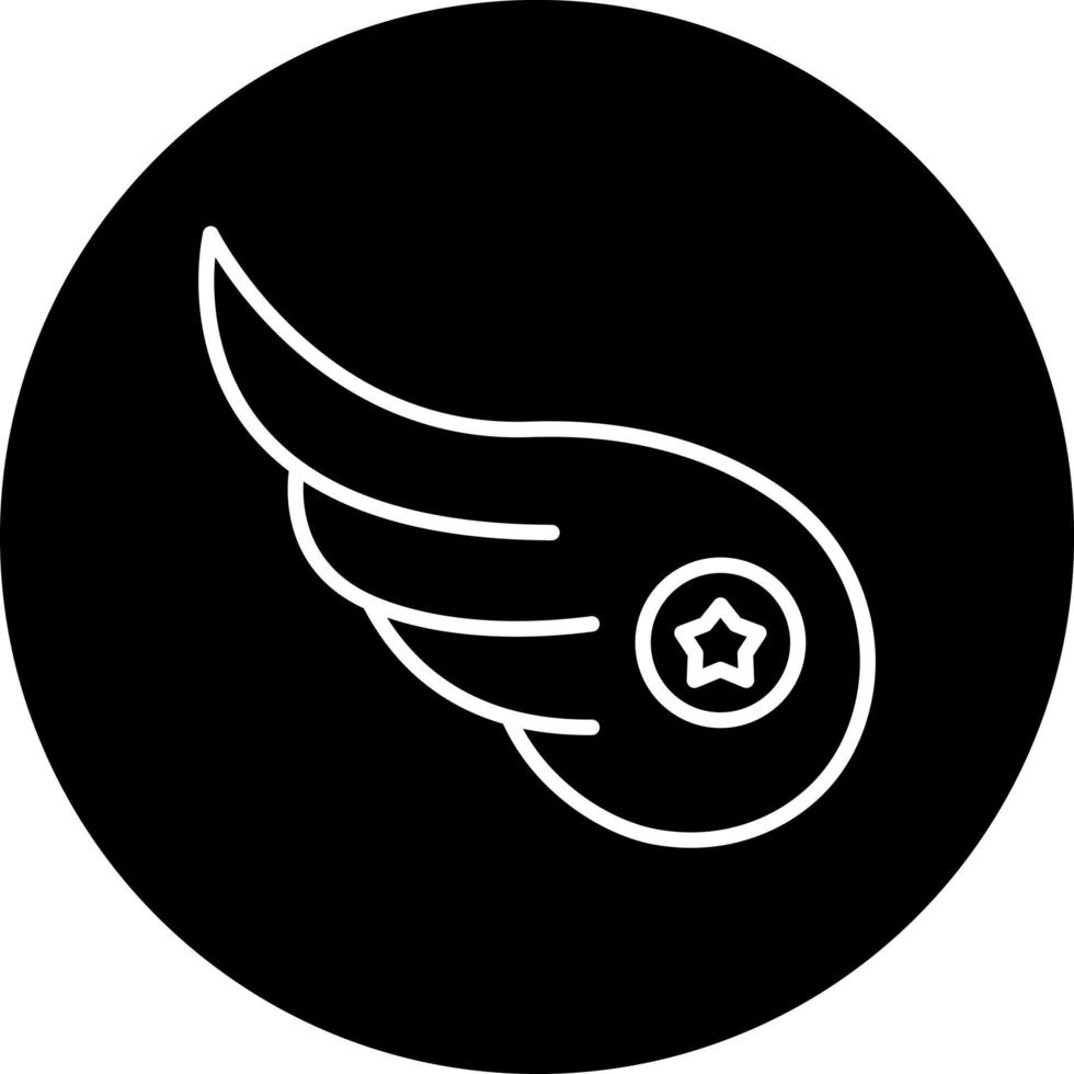 Left Wing Vector Icon Style